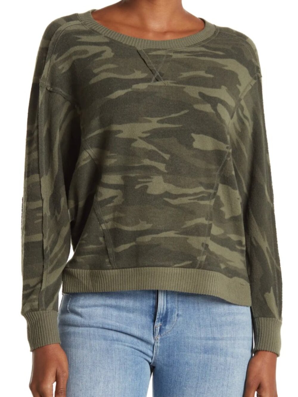 Sweet Romeo Camo Pullover